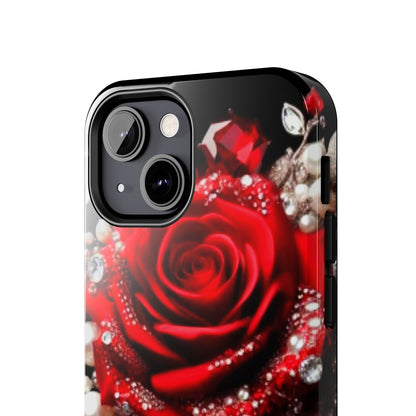 Diamonds, Pearls & Roses - Phone Case