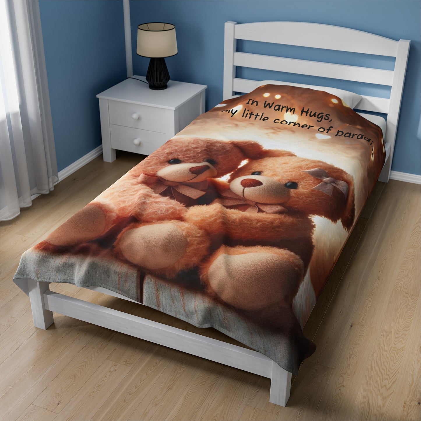 Hug-a-Bear Plush Blanket
