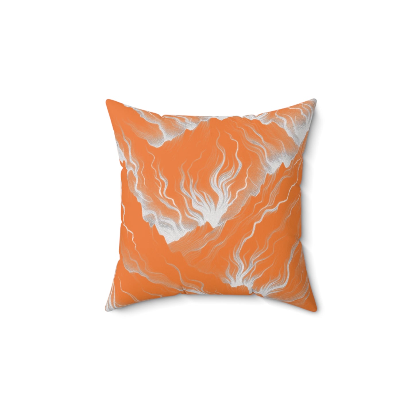 Tangerine Throw Pillow
