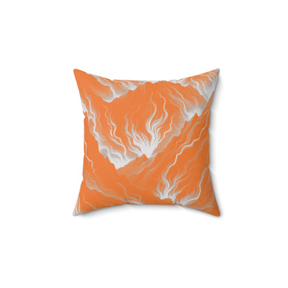 Tangerine Throw Pillow