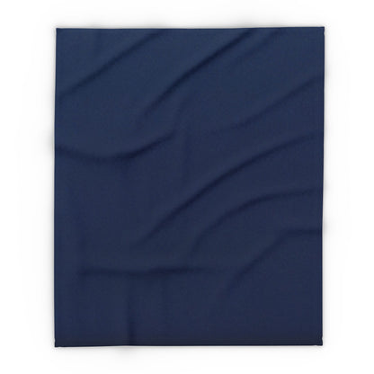 Fleece Blanket - Basic Blue Arctic Throw