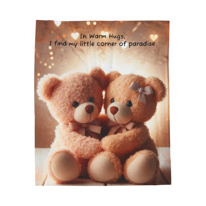 Hug-a-Bear Plush Blanket