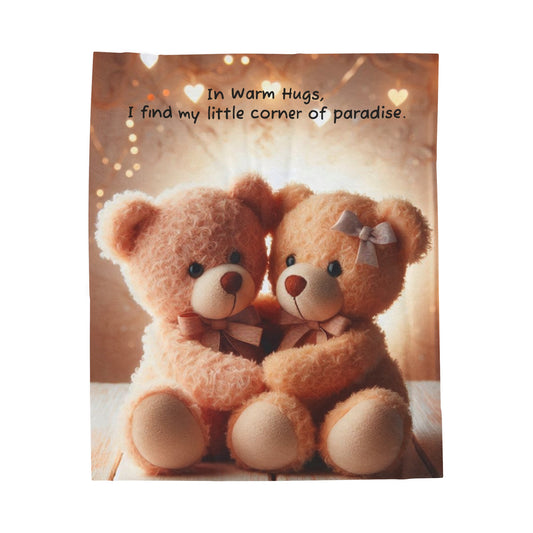 Hug-a-Bear Plush Blanket