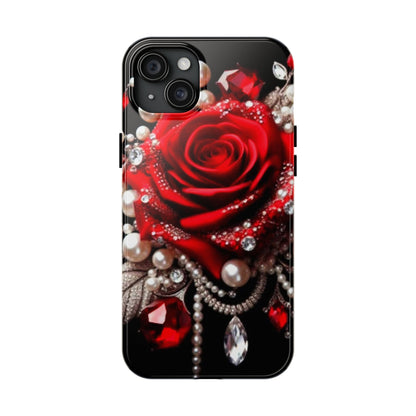 Diamonds, Pearls & Roses - Phone Case