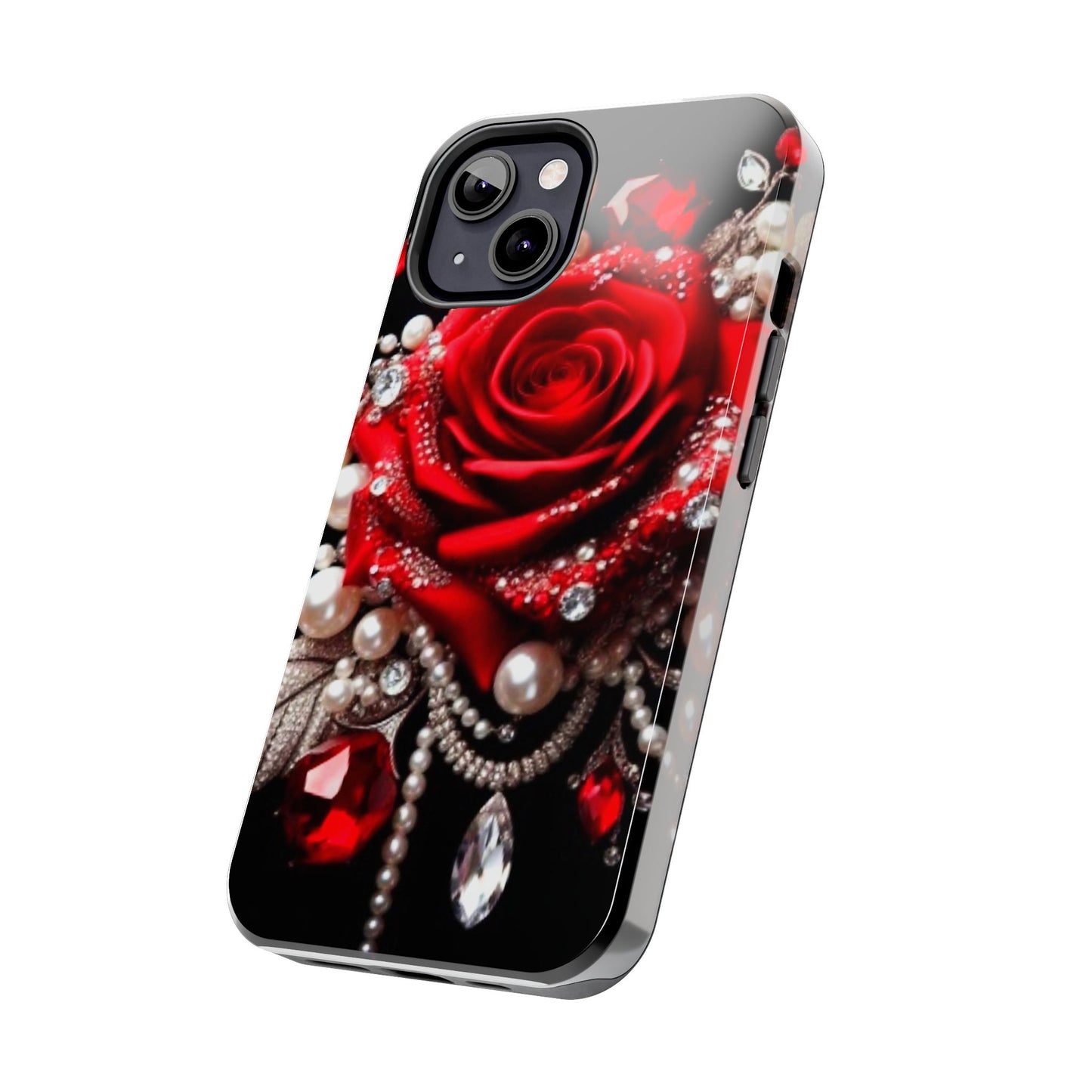 Diamonds, Pearls & Roses - Phone Case