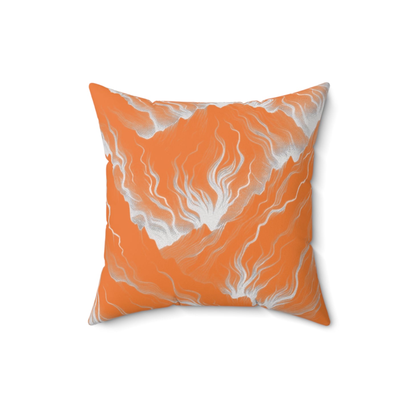Tangerine Throw Pillow