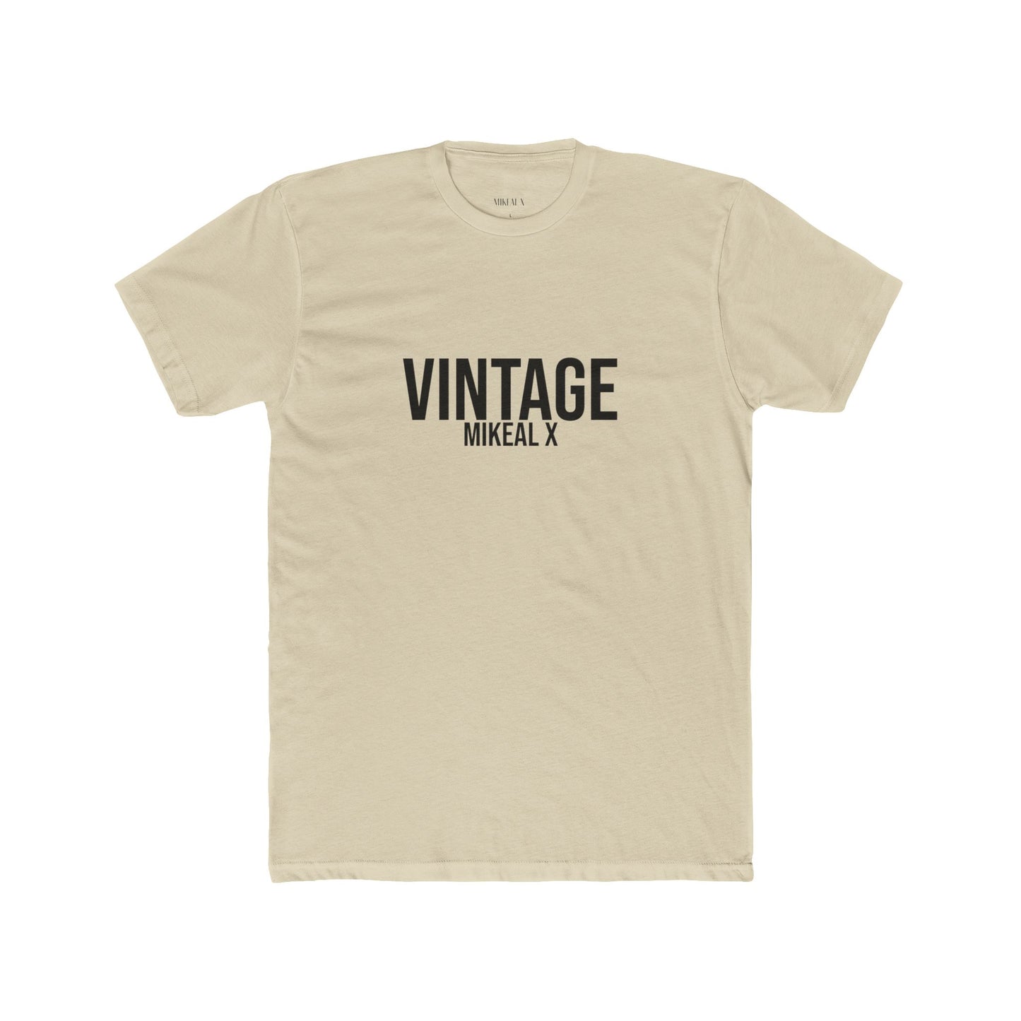Mikeal X Vintage Tee - Unisex Cotton Crew