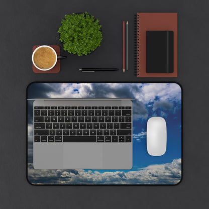 Desk Mat - Blue Sky with Clouds