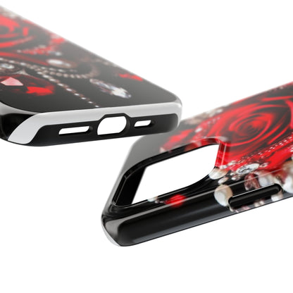 Diamonds, Pearls & Roses - Phone Case