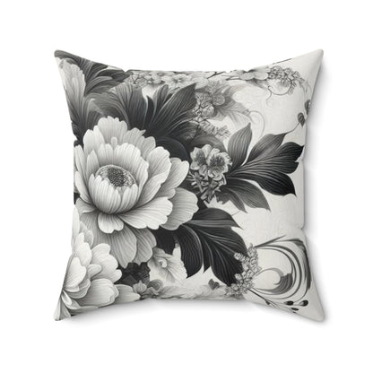 Botanical Elegance Throw Pillow