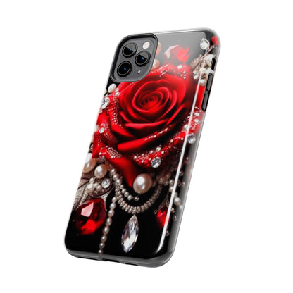 Diamonds, Pearls & Roses - Phone Case