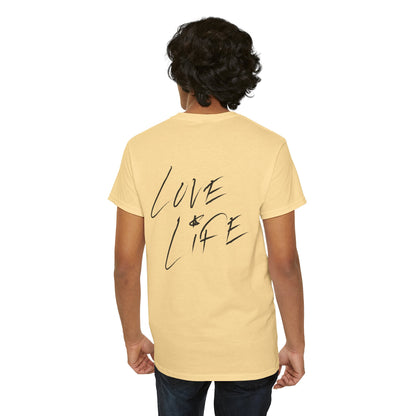 Graphic Tee - Mikeal X 'LOVE & LIFE' for Inspirational Vibes