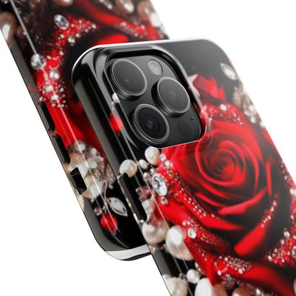 Diamonds, Pearls & Roses - Phone Case