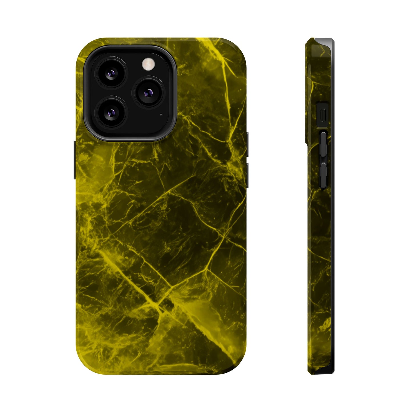 Marble Magnetic Tough Case for iPhone - Stylish Protection
