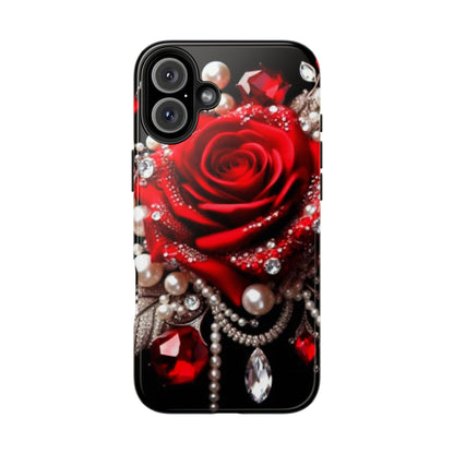 Diamonds, Pearls & Roses - Phone Case