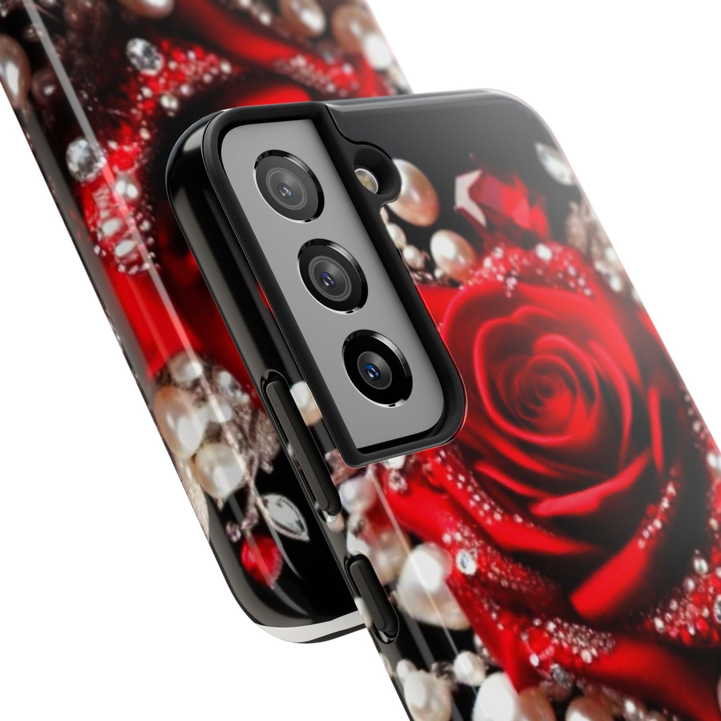 Diamonds, Pearls & Roses - Phone Case