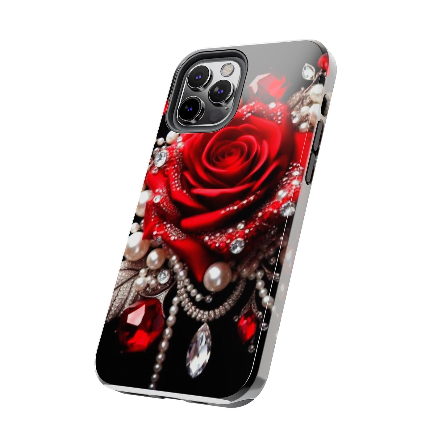 Diamonds, Pearls & Roses - Phone Case
