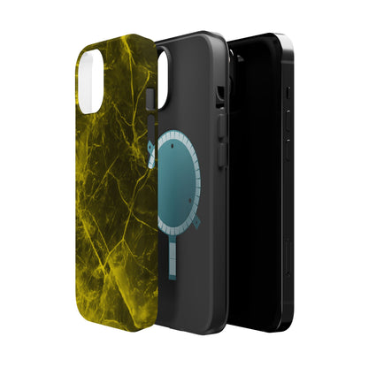 Marble Magnetic Tough Case for iPhone - Stylish Protection