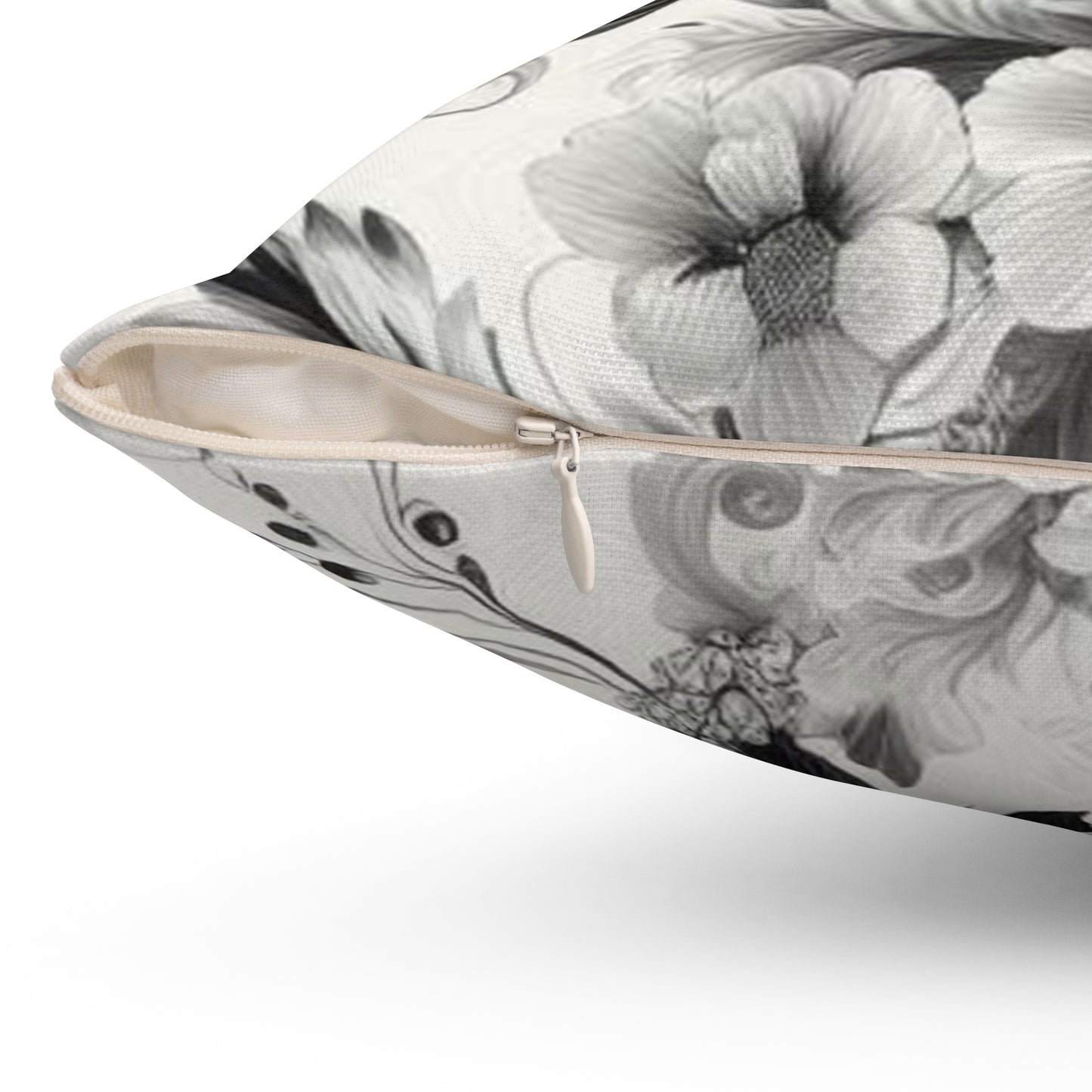 Botanical Elegance Throw Pillow