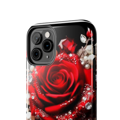 Diamonds, Pearls & Roses - Phone Case