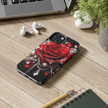 Diamonds, Pearls & Roses - Phone Case