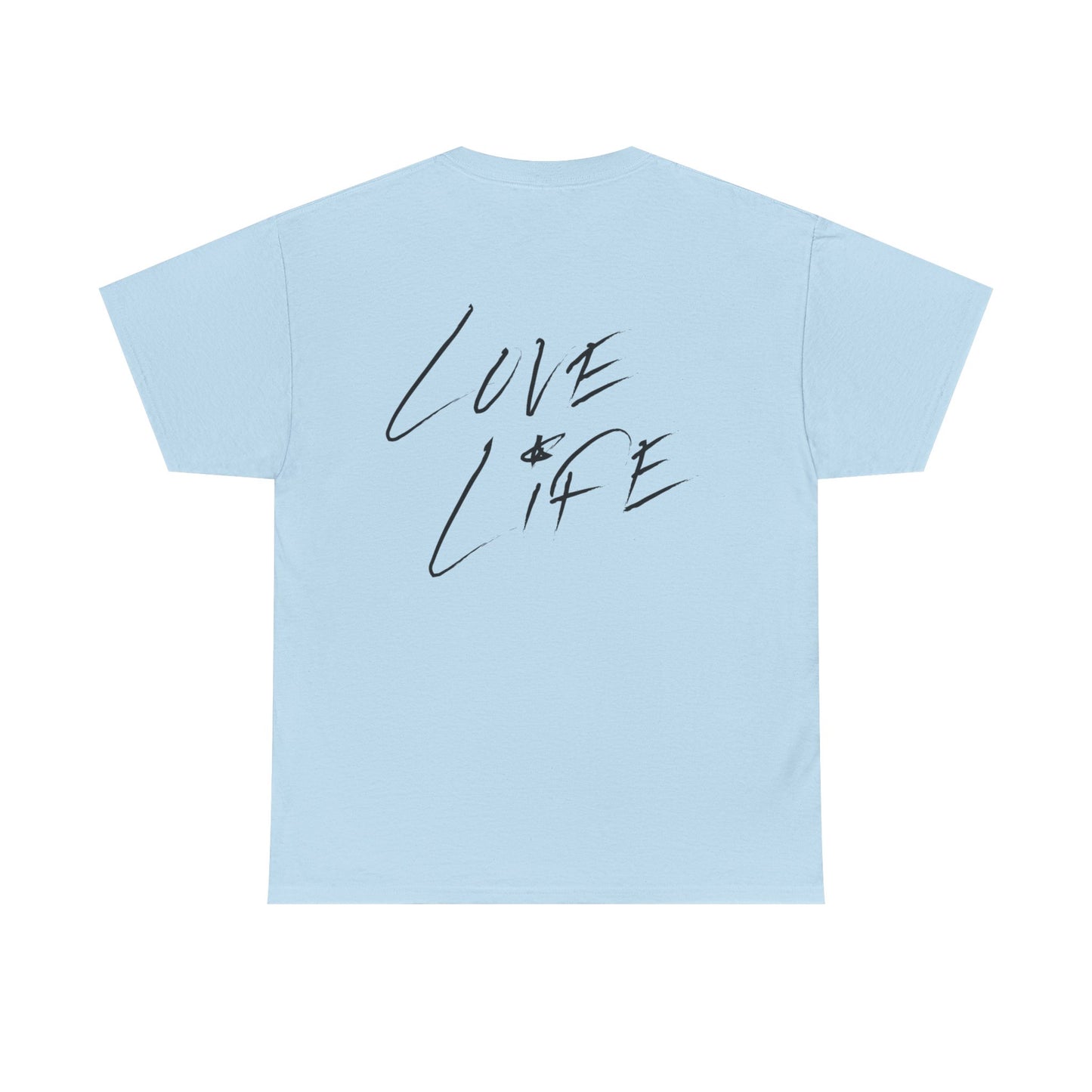 Graphic Tee - Mikeal X 'LOVE & LIFE' for Inspirational Vibes