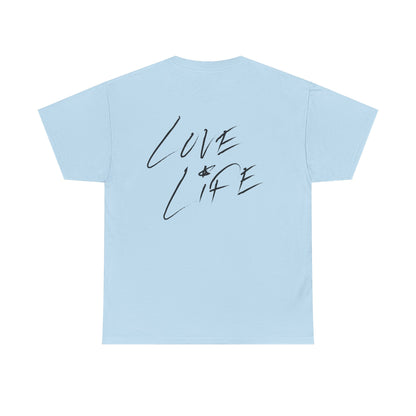 Graphic Tee - Mikeal X 'LOVE & LIFE' for Inspirational Vibes