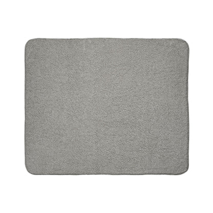 Poppy Flowers Sherpa Blanket