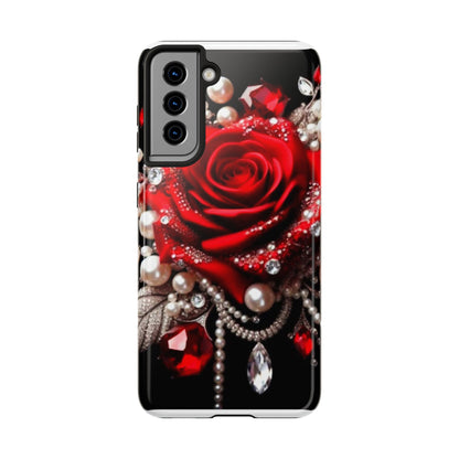 Diamonds, Pearls & Roses - Phone Case