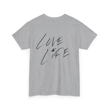 Graphic Tee - Mikeal X 'LOVE & LIFE' for Inspirational Vibes