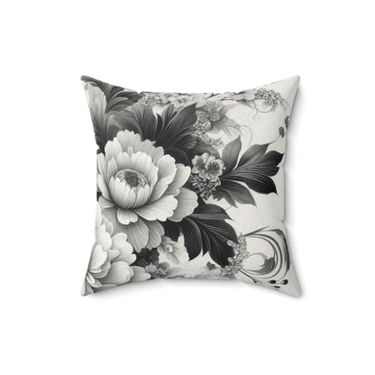 Botanical Elegance Throw Pillow
