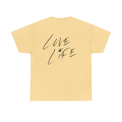 Graphic Tee - Mikeal X 'LOVE & LIFE' for Inspirational Vibes