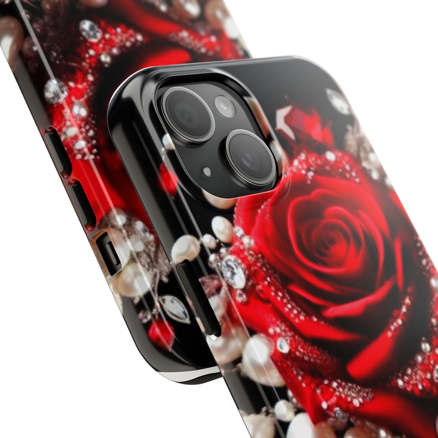 Diamonds, Pearls & Roses - Phone Case