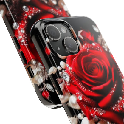 Diamonds, Pearls & Roses - Phone Case