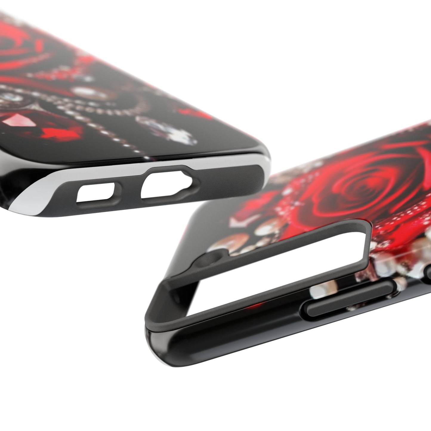 Diamonds, Pearls & Roses - Phone Case