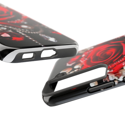 Diamonds, Pearls & Roses - Phone Case