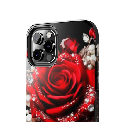 Diamonds, Pearls & Roses - Phone Case