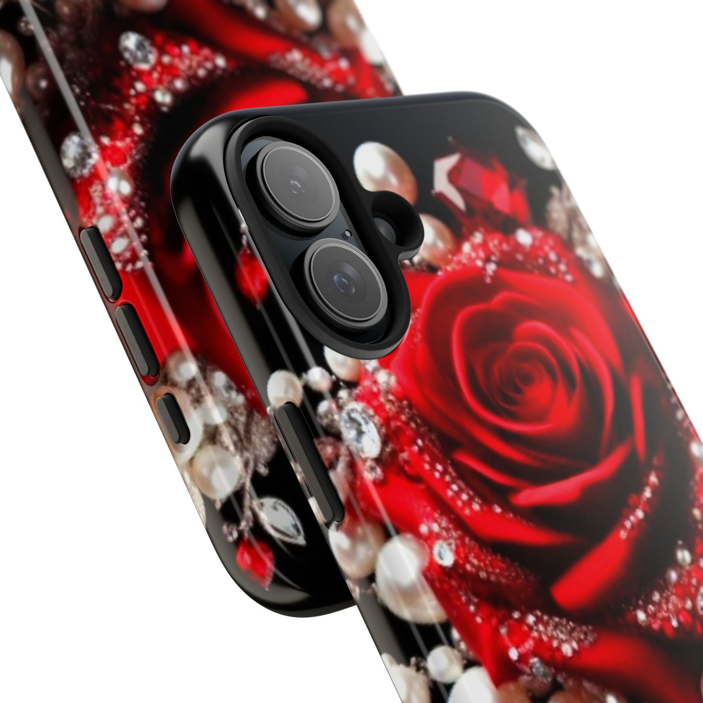 Diamonds, Pearls & Roses - Phone Case