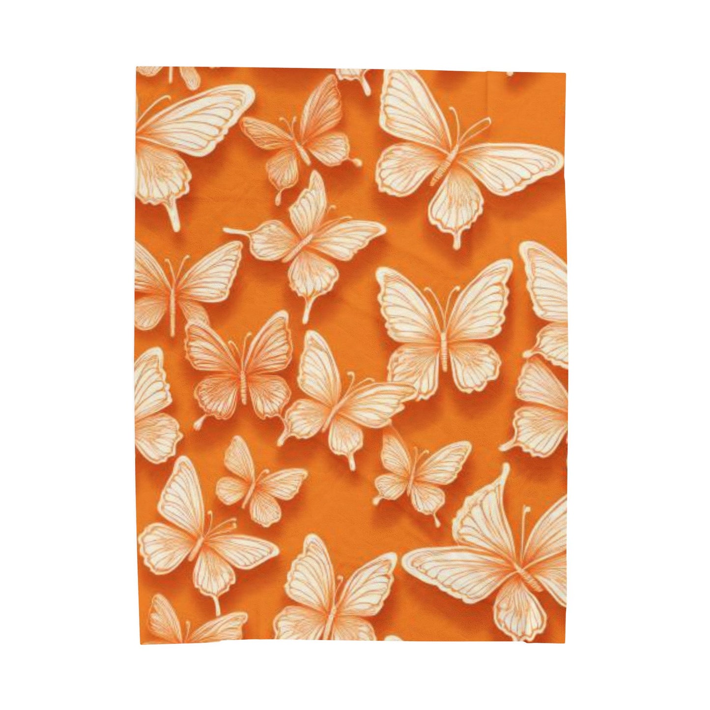 Monarch's Embrace Throw Blanket