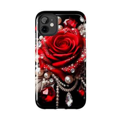 Diamonds, Pearls & Roses - Phone Case