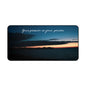 Desk Mat - 'Your passion is your power' Sunset River View