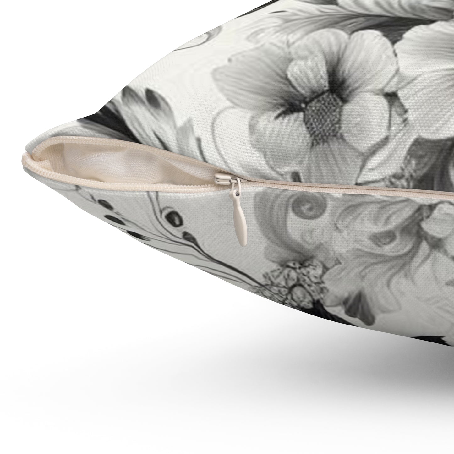 Botanical Elegance Throw Pillow