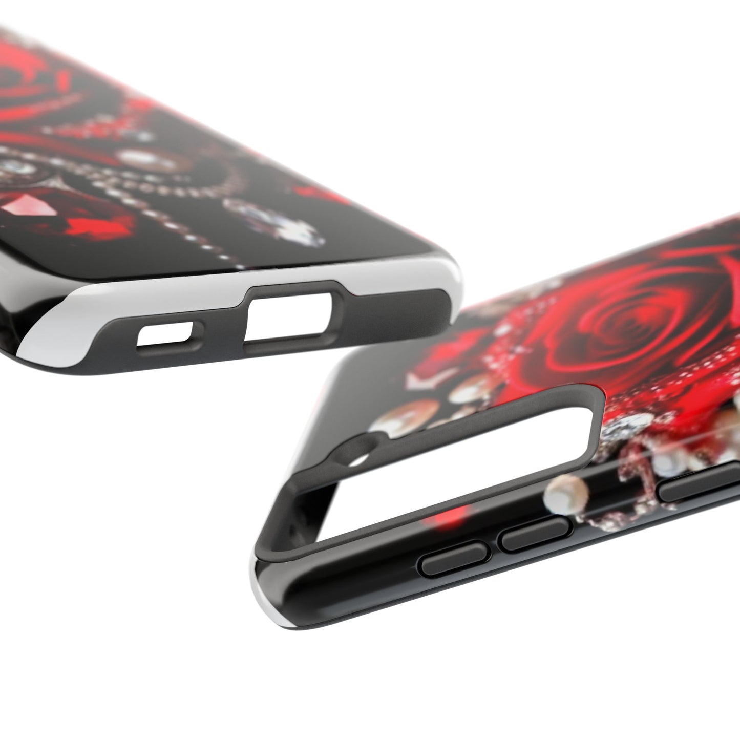 Diamonds, Pearls & Roses - Phone Case