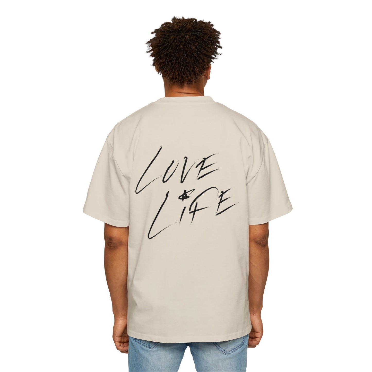 Men's Oversized Tee - Mikeal X Authentic Love & Life Shirt