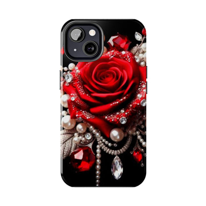 Diamonds, Pearls & Roses - Phone Case