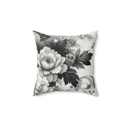 Botanical Elegance Throw Pillow