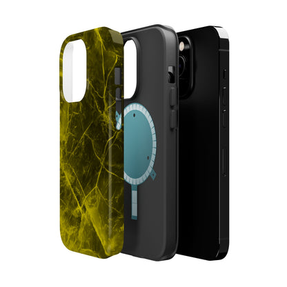 Marble Magnetic Tough Case for iPhone - Stylish Protection