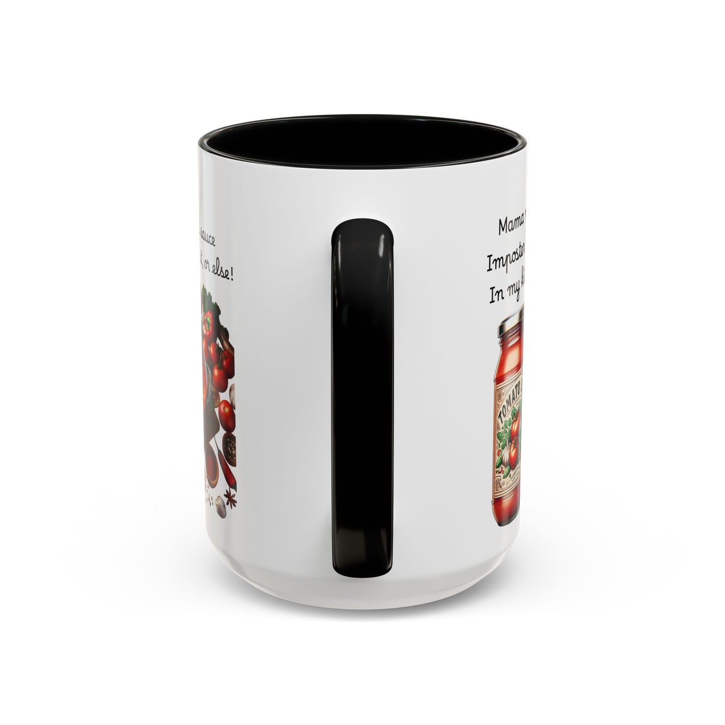 Nonna's No-No's Accent Coffee Mug - 15oz | Perfect for Home Chefs & Food Lovers