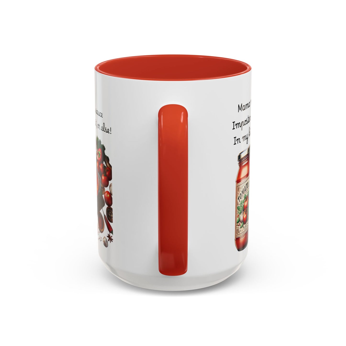 Nonna's No-No's Accent Coffee Mug - 15oz | Perfect for Home Chefs & Food Lovers