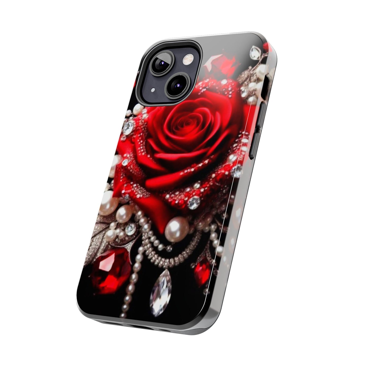 Diamonds, Pearls & Roses - Phone Case